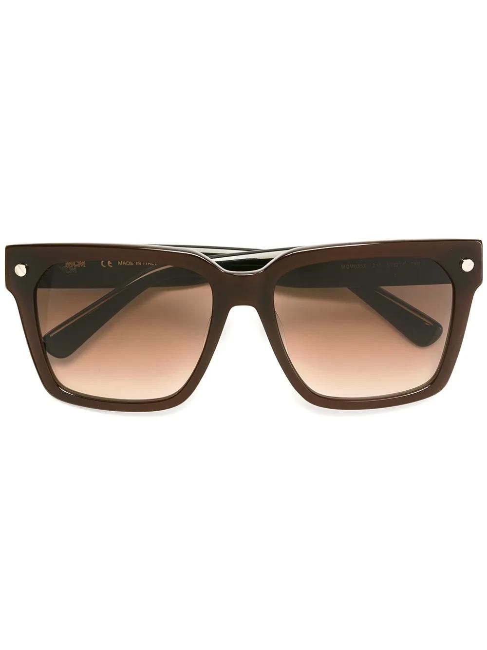 Mcm Brown Browline Unisex Sunglasses #268737M95B MCM Green Browline Unisex Sunglasses MW0011 52N 55  main image 4