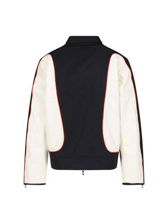 Diesel Color-Block Nylon Jacket - Black
