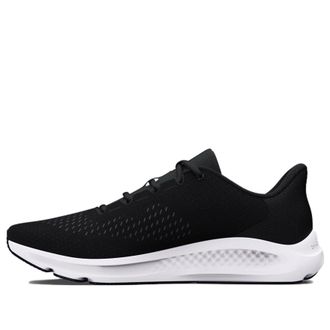 Under Armour Charged Pursuit 3 Big Logo - Black White 3026518-001