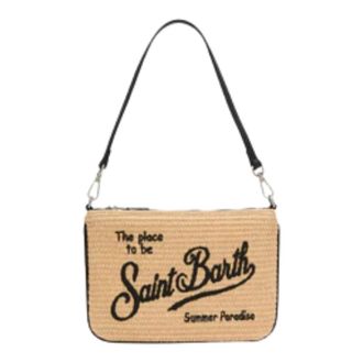 Saint Barth Shoulder Bags, female, Brown, Size: ONE SIZE Parisienne Mini Pouch