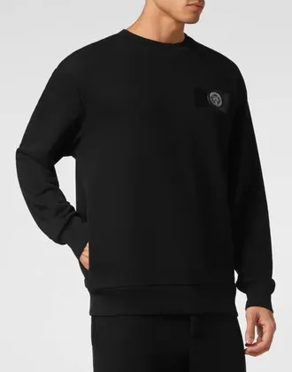 Plein Sport Sweatshirt Men in Black at Nordstrom, Size Xx-Large