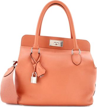 Hermès Toolbox Bag Evercolor 26 satchel - Roze