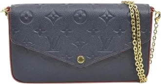 Louis Vuitton Pre-owned Cross Body Bags, female, Blue, Size: ONE SIZE Pre-owned Vintage Cross Body Bag