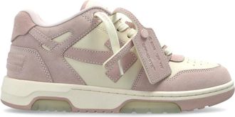 Off-white Out of Office Sneakers - Dames - Sneakers - Roze - 39 1/2 EU - Leer - Schoenen