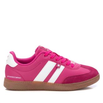Xti Womens Casual Sneakers In Dark Pink