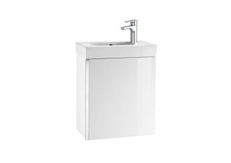 Roca Mueble Y Lavabo Mini Unik 450x250 Blanco Brillo