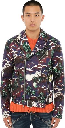 Dsquared2 Multicolor Notched Lapel Jacket