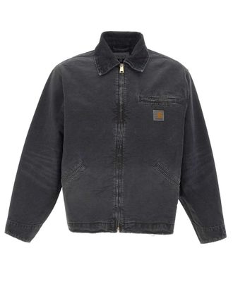 Carhartt Work in Progress Black Shirt Collar Jackets