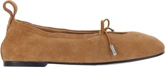 Alohas Ballerine In Suede Marrone Rosalind
