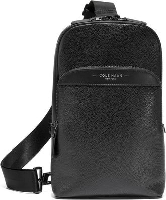 Cole Haan Damon Leather Sling in Black at Nordstrom