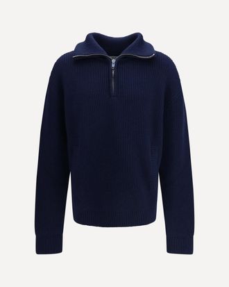 Balenciaga Ribbed knit zip Sweater Male L