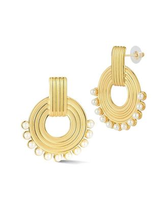 Glaze Jewelry Plated Bold Drop Earrings