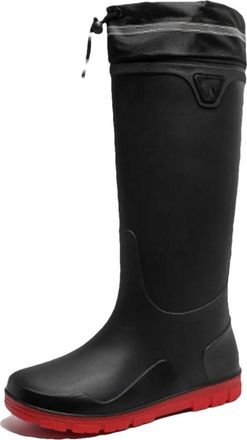 Generic Mens Rain Boots Waterproof Non-Slip Outdoor Fishing Rubber Shoes