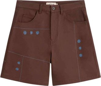 Thinking Mu Korte Broeken, Dames, Bruin, S, Luisa Shorts