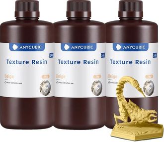 OEM Resina Texturizada Anycubic, Acabado Mate, Alta Precisi&oacute;n
