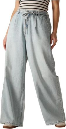 Circle Of Trust Jeans, Dames, Blauw, L, Kenzi Wide Leg Jeans