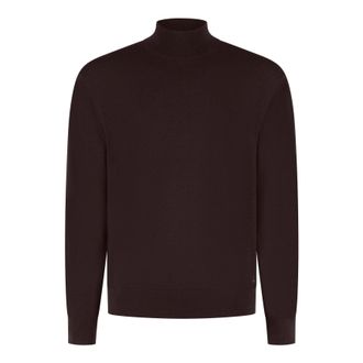 Wahts Mens Knitwear, TargetGroup:Men Burgundy Melange / XXL