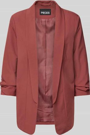 Pieces Blazer mit Schalkragen in Dunkelrot, Größe XL
