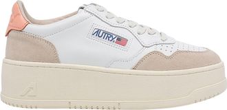 Autry White Platform Medalist Sneakers