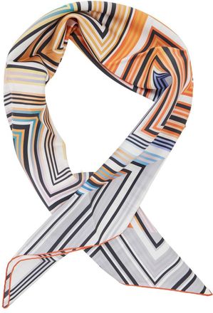 Missoni Multicolor Logo Stripes Scarf
