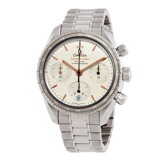 Omega Pre-owned Omega Speedmaster Chronograph Automatic Silver Dial Mens Watch 324.30.38.50.02.001