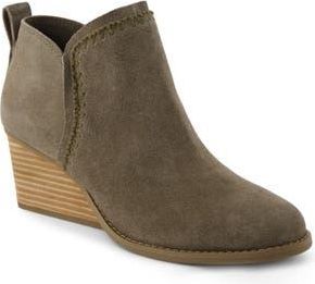 Toms Kaia Wedge Bootie in Green at Nordstrom Rack, Size 7.5