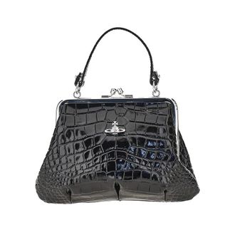 Vivienne Westwood Croco-print leather Granny Frame mini bag Woman One Size