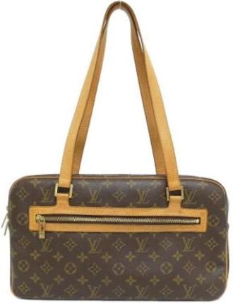 Louis Vuitton Pre-owned Shoulder Bags, female, Brown, Size: ONE SIZE Pre-owned Canvas louis-vuitton-bags