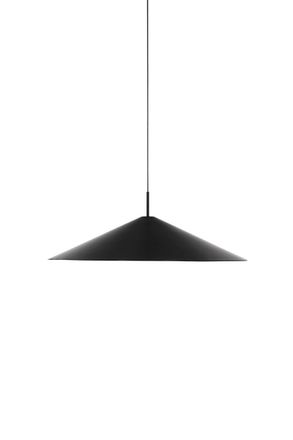 New Works Brolly Pendant Lamp, Ø90, Black Anodised Aluminum, EU/AU/UK
