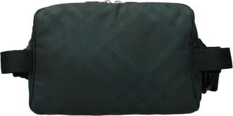 Burberry Check Heuptas - Heren - Heuptassen - Groen - ONE Size - Polyester - Tassen