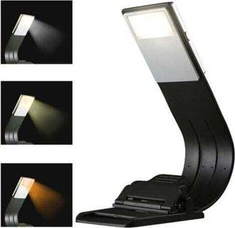 OEM L&aacute;mpara De Lectura, Luz De Lectura Led, 3 Colores, Luz Para Libros, L&aacute;mpara De Lectura Para La Hora De Dormir, L&aacute;mpara De Escritorio Flexible, Perfect