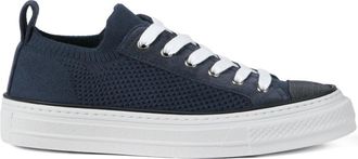 Brunello Cucinelli Blue Lace-up Sneakers