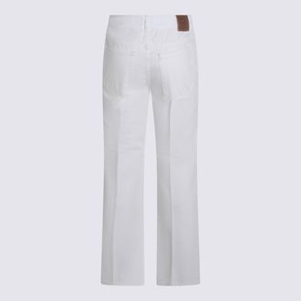 Toteme Womens Jeans Off-White _co
