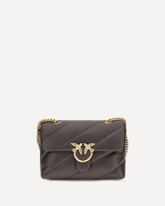 Pinko Love Classic leather Shoulder Bag Female UNI