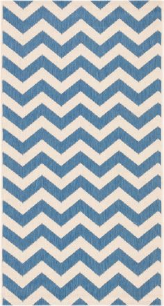 Safavieh Alfombra azul/beige 79 x 152 cm