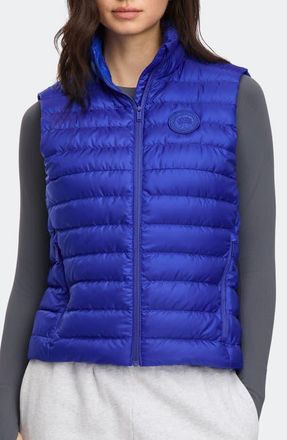 Canada Goose Aethera Quilted Ripstop 750 Fill Power Down Puffer Vest in Azurite Blue at Nordstrom, Size X-Small