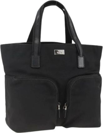 Gucci Pre-owned Tote Bags, female, Black, Size: ONE SIZE Pre-owned Vintage Tote Bag