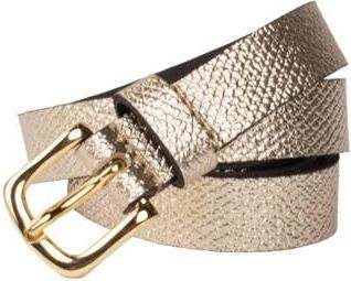 Legend leren riem goudkleurig