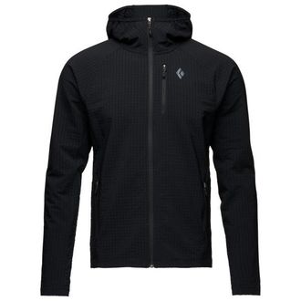 Black Diamond Coefficient Storm Full Zip Hoody Fleecejacke f&uuml;r Herren | schwarz