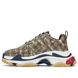 Balenciaga (WMNS) Balenciaga The Hacker Project Triple S x Gucci 677192ULZ109795