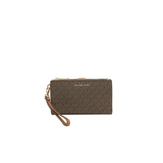 Michael Kors Jet Set Double Zip Wristlet - - Bags - Donna - Marrone - ONE SIZE