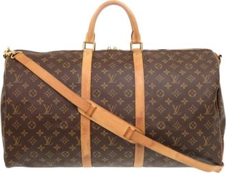 Louis Vuitton Brown Monogram Monogram Boston Bag (Pre-Owned)