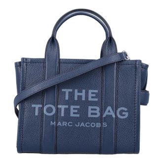 Marc Jacobs Blue Sea Handtas Mini Tote - Dames - Shoppers - Blauw - ONE Size - Leer - Tassen