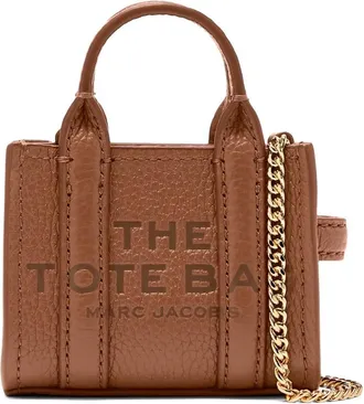 Marc Jacobs Borsa a tracolla The Tote mini - Marrone