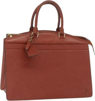Louis Vuitton Pre-owned Handbags, female, Brown, Size: ONE SIZE Pre-owned Leather Handbag