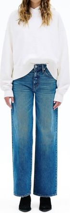 Slvrlake Denim Jazmine Mid Rise Straight Leg Jeans In Twist Of Fate