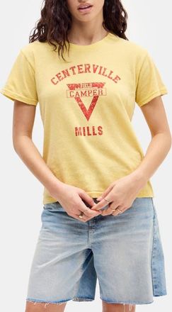 BDG Centerville Graphic T-Shirt in Yellow at Nordstrom, Size X-Small
