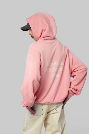 Acne Studios Fleece Logo Hoodie