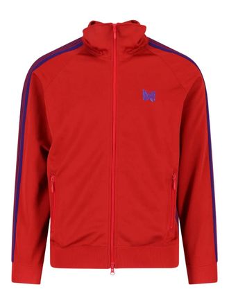 Needles Maglione a righe - Rosso