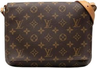 Louis Vuitton Pre-owned Cross Body Bags, female, Brown, Size: ONE SIZE Pre-owned Cross Body Bag